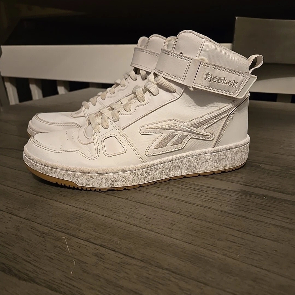 Reebok White High-Top Sneakers